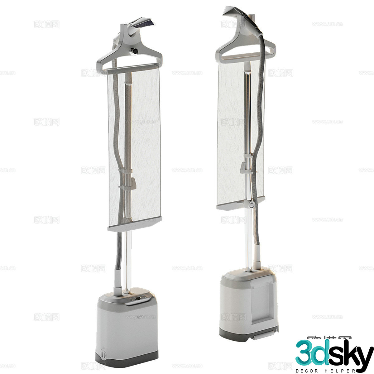 3D model of hanger ironing machine