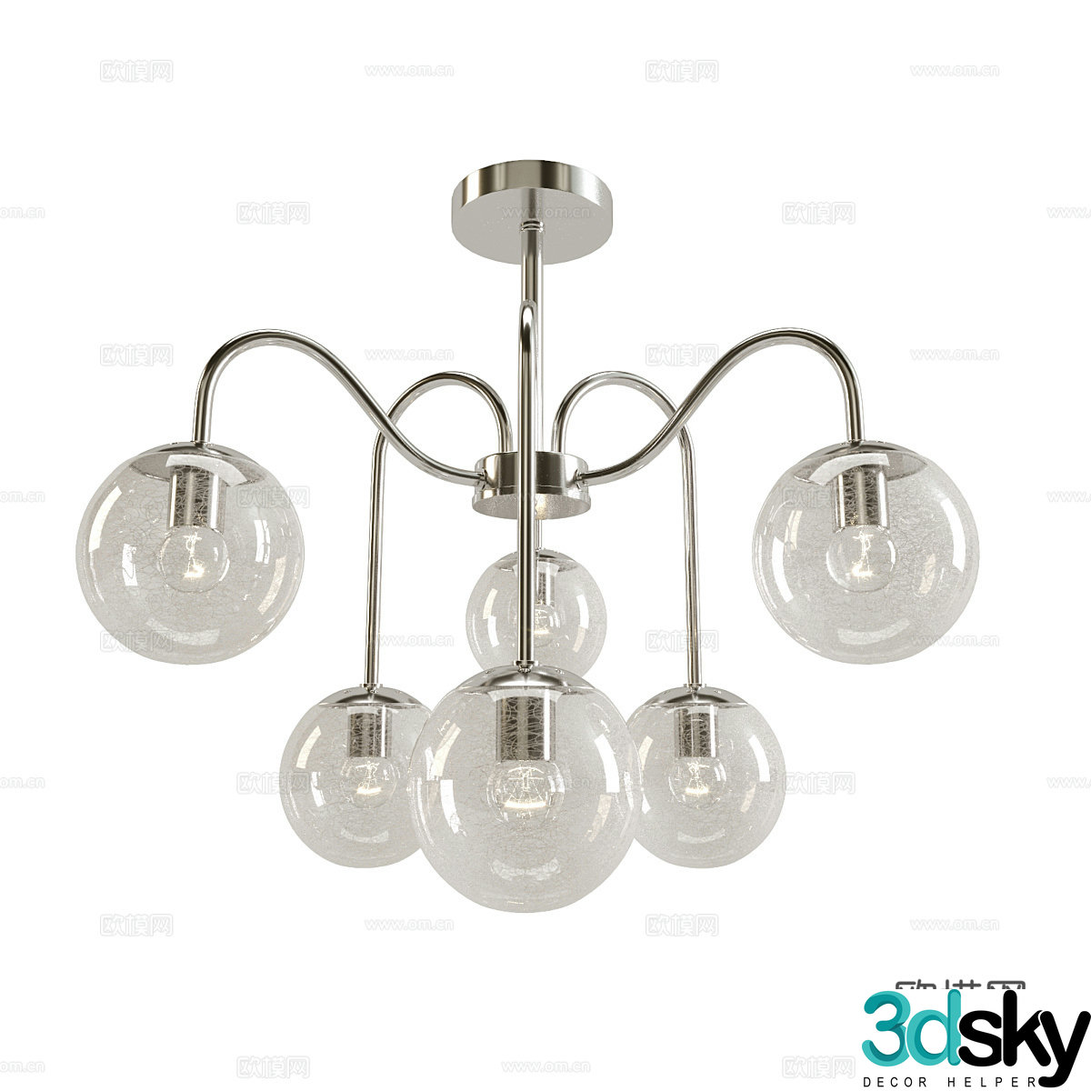 Chandelier Lumion Darcy3d model