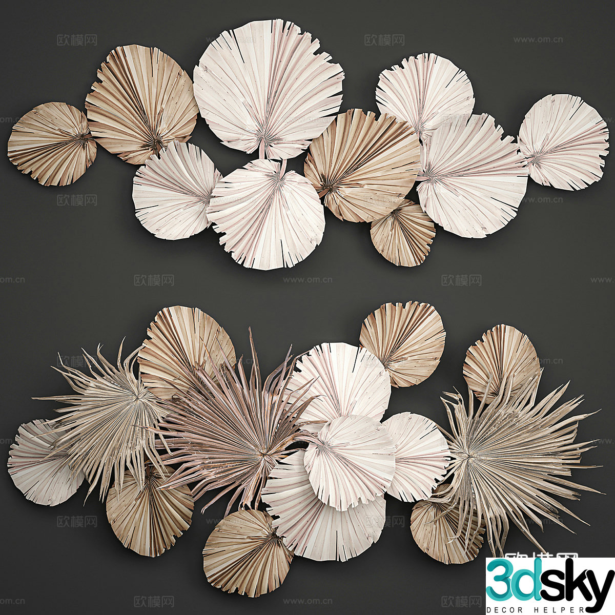 Abstract painting 3d model