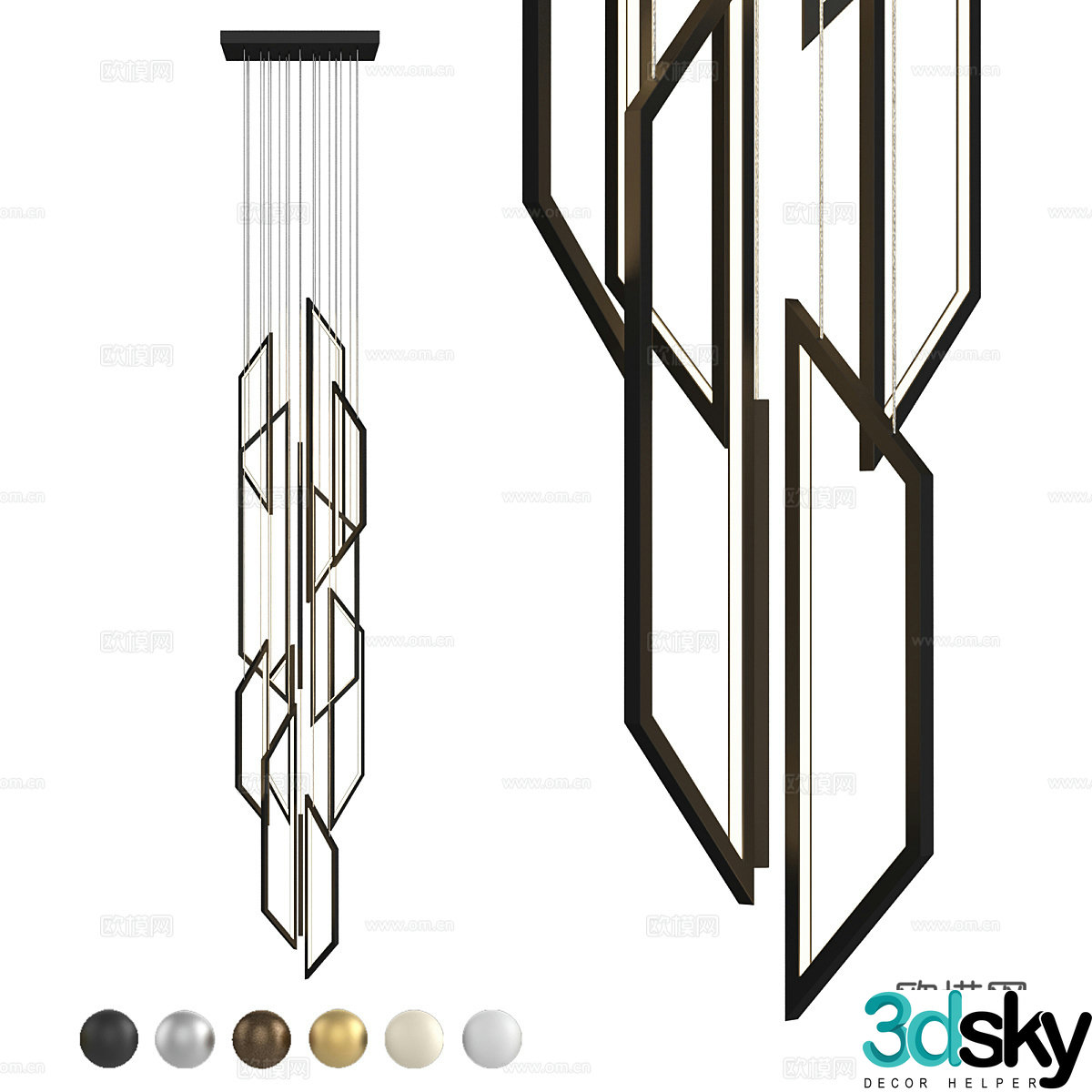 Chandelier 3d model