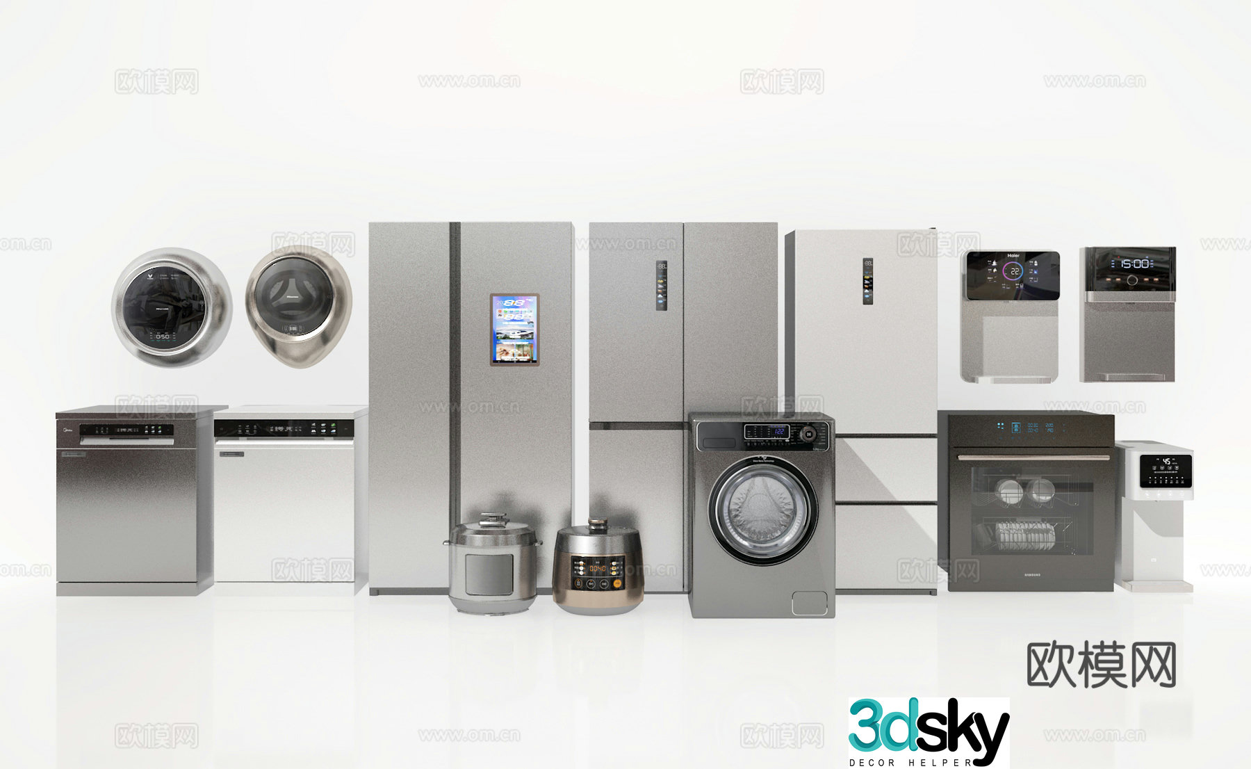 Refrigerator 3d model