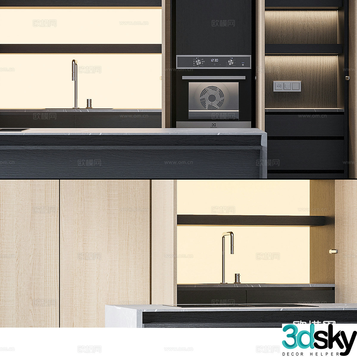 Kitchen 3d model