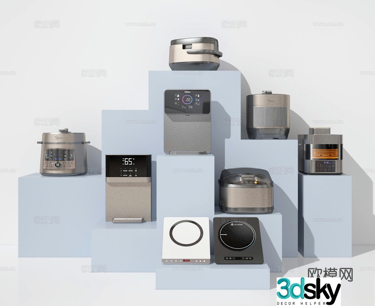Coffee machine 3d model