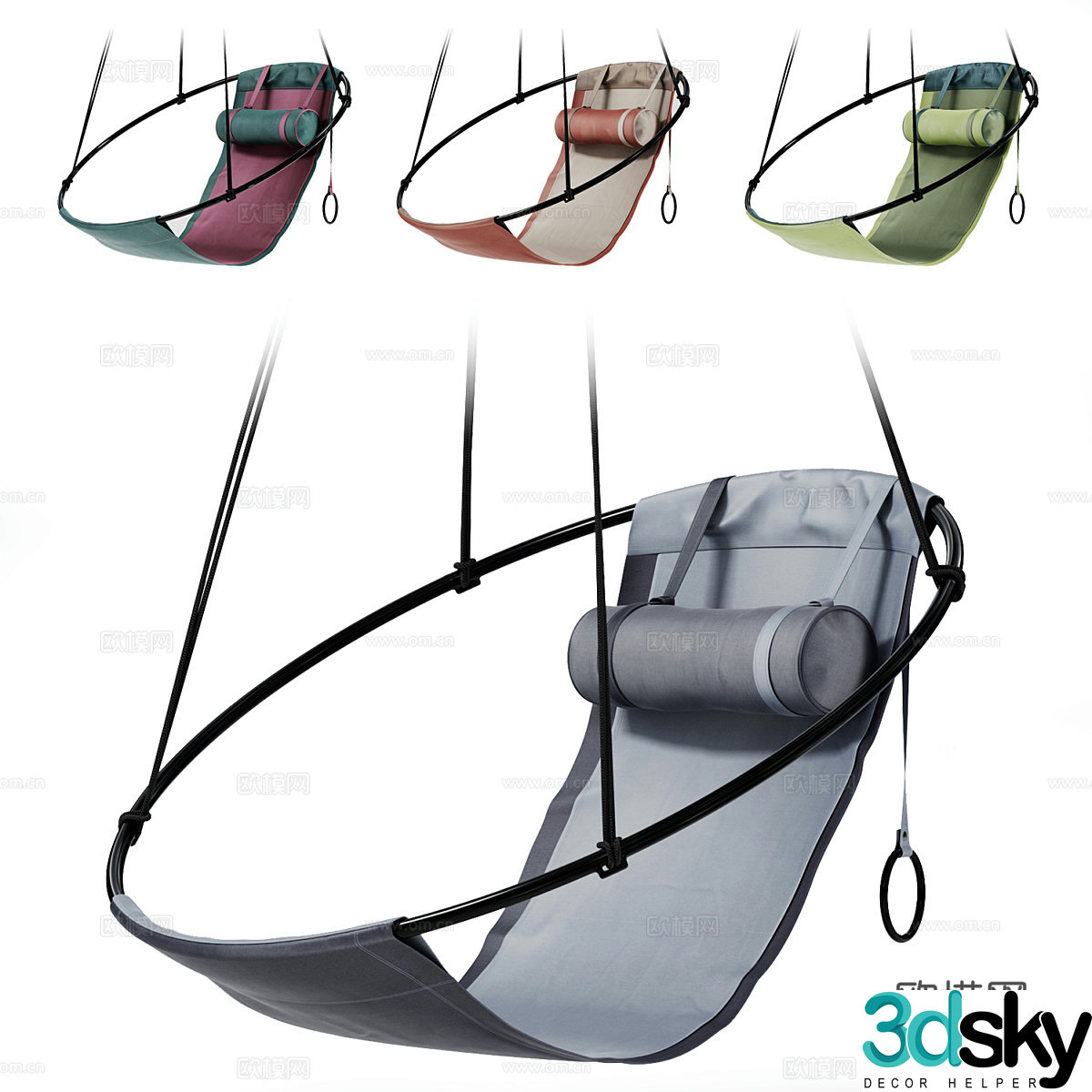 Sling chair 3d model