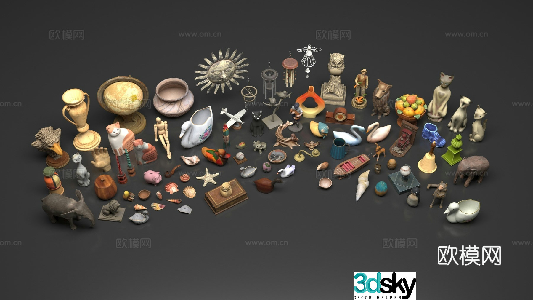 Art installation 3d model
