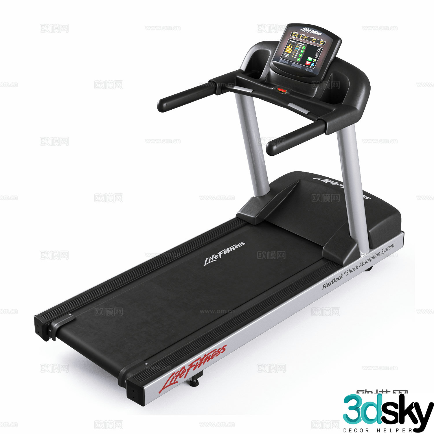 Treadmill 3d model