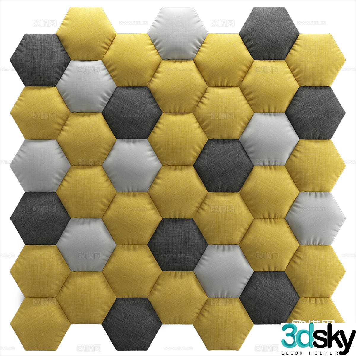 Soft bag Hard bag Wall decoration 3D model