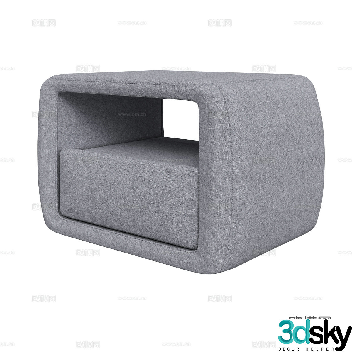 3d model of stool