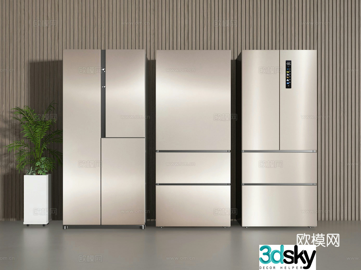 Freezer 3d model