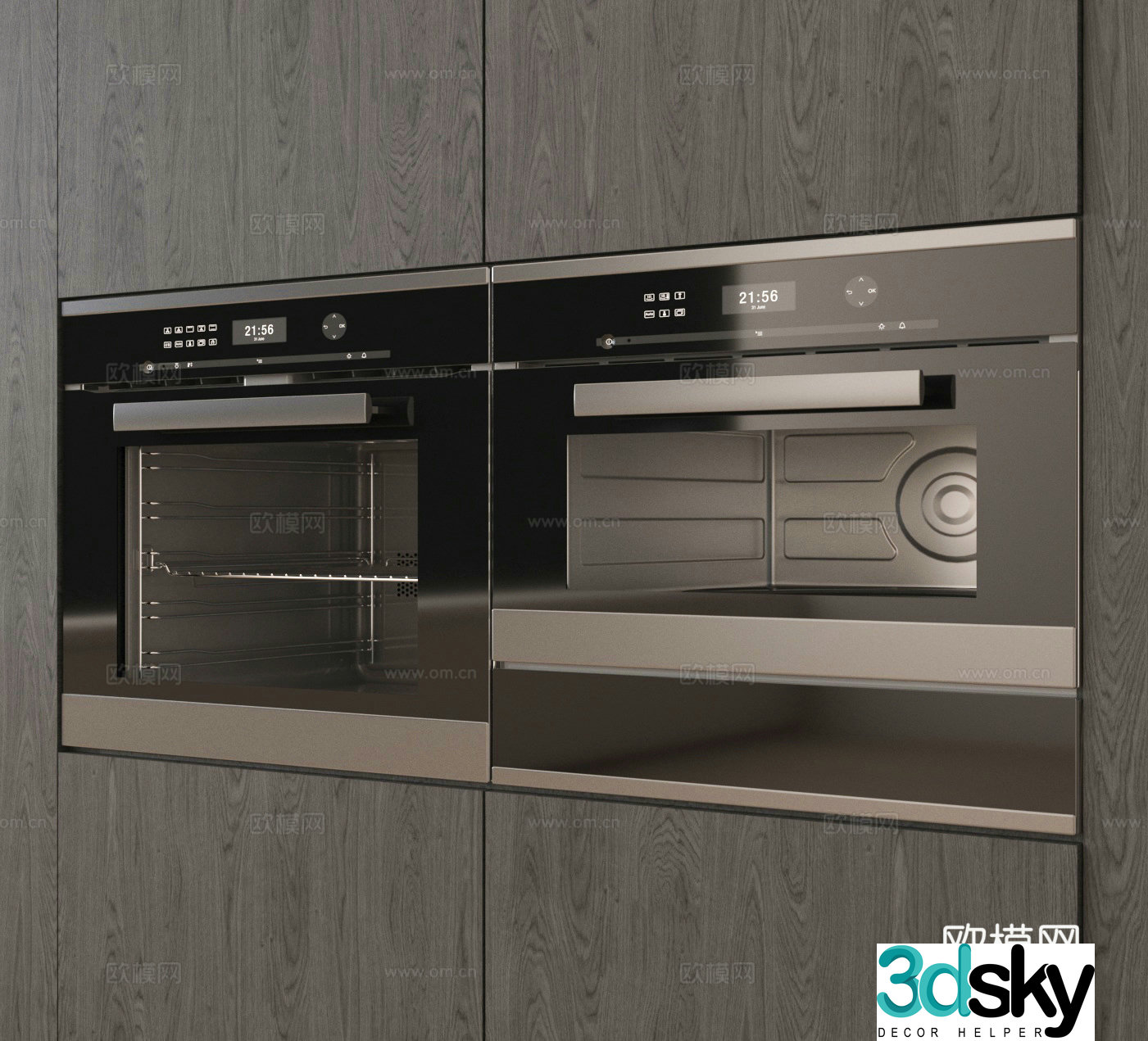 Oven Steamer 3D Model