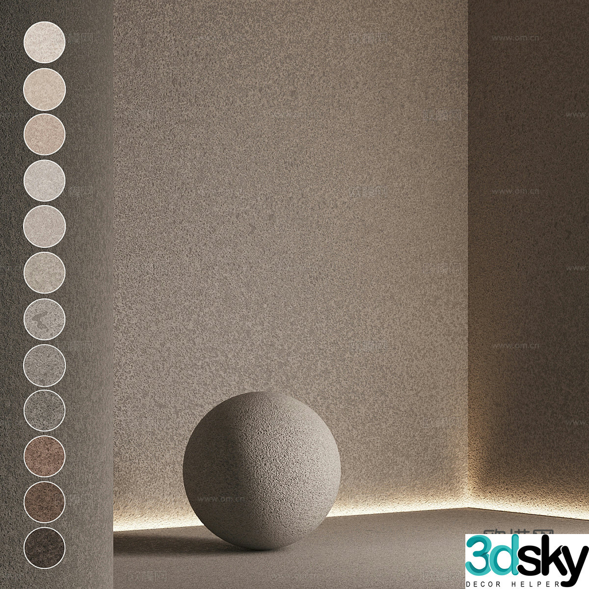 Paint Real Stone Paint Texture Paint 3D Model