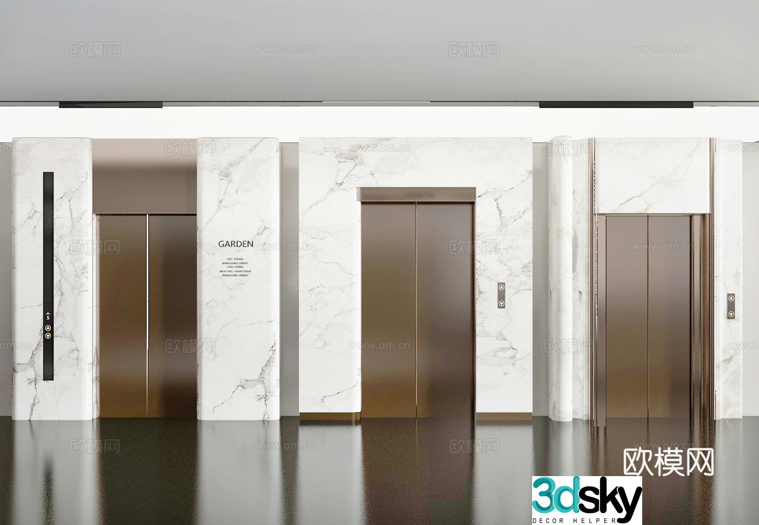 Elevator 3D model