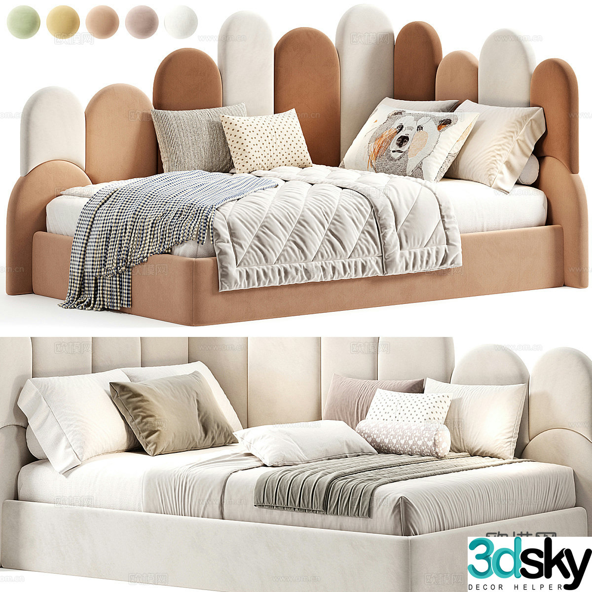 Children’s bed 3d model