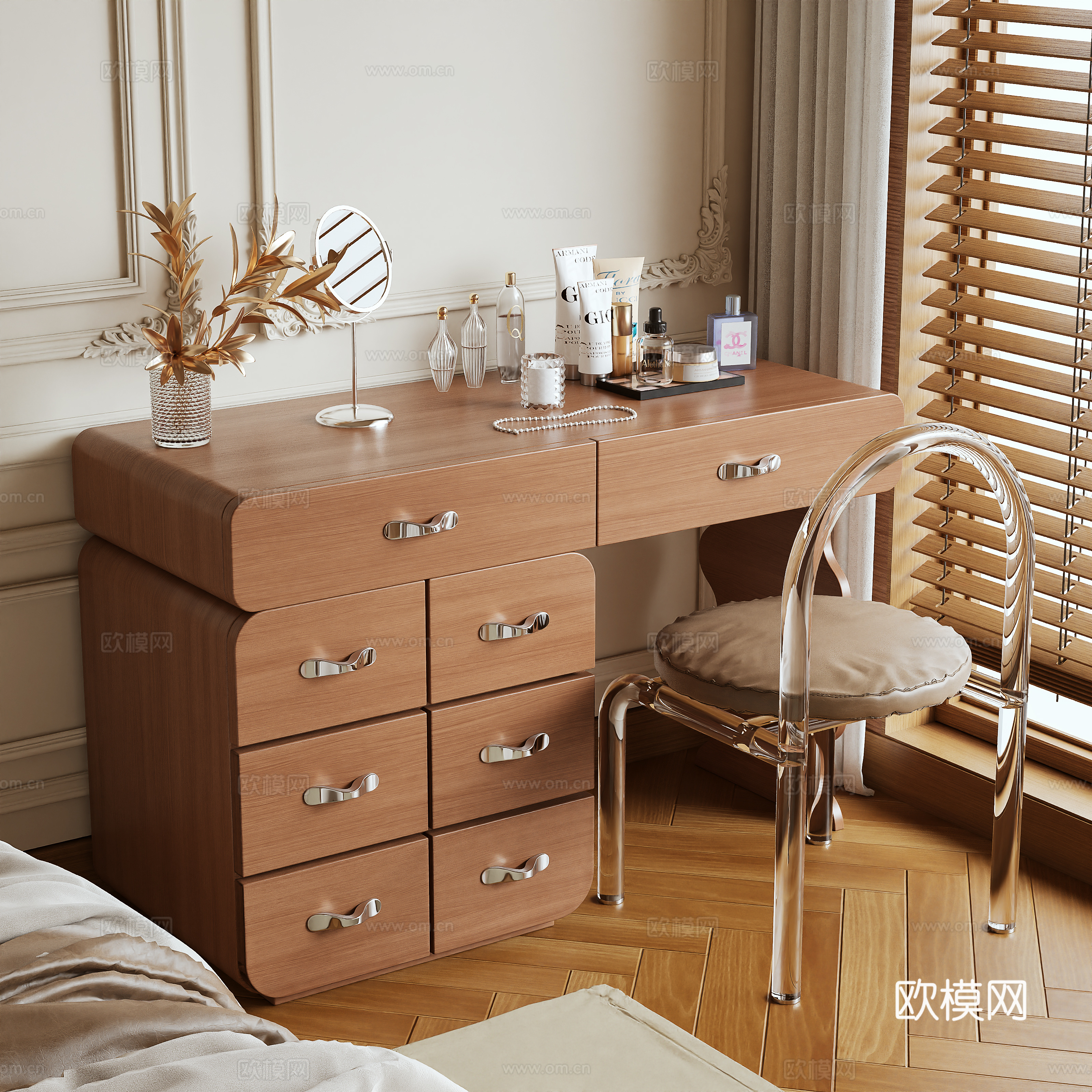 Dressing table 3d model