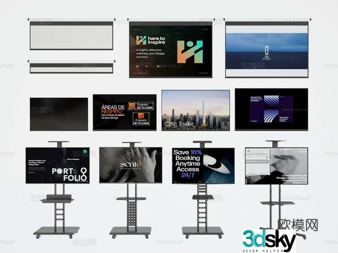 TV 3d model