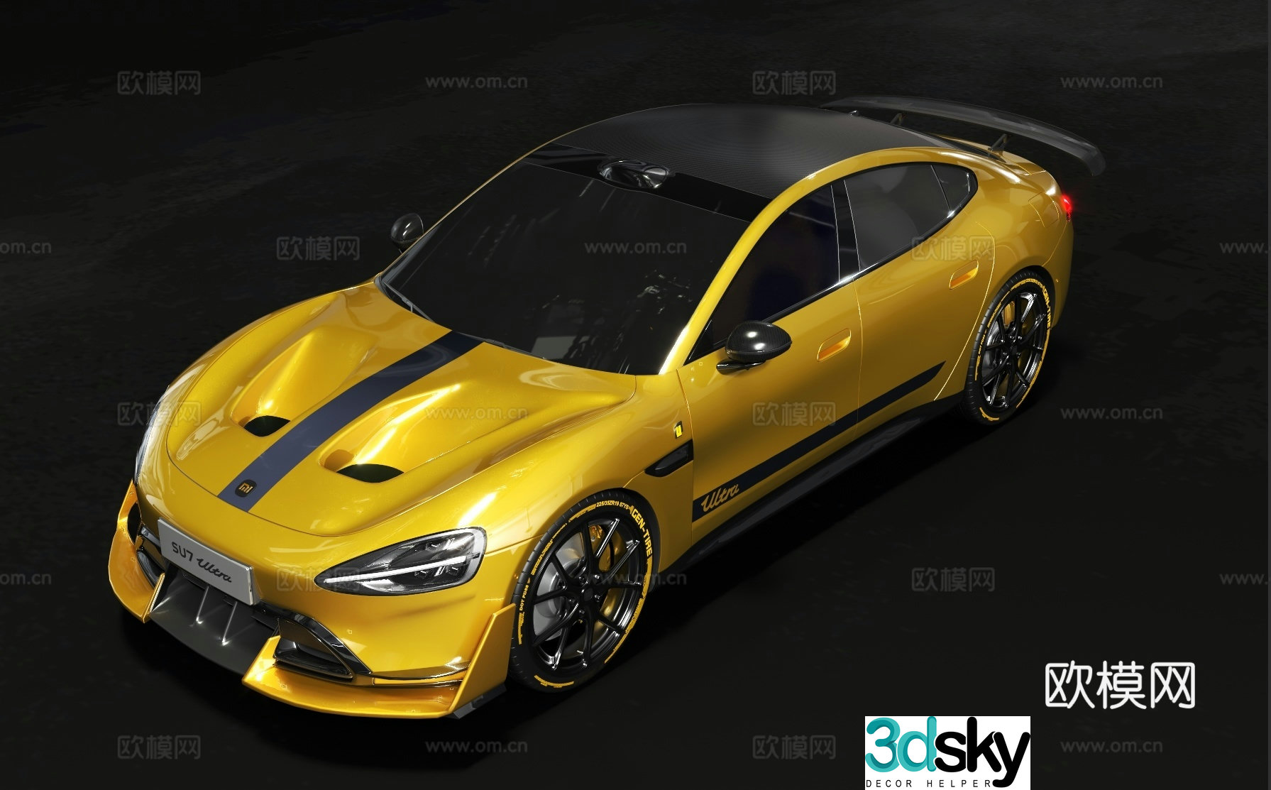 Xiaomi Auto now Xiaomi su7ultra3d model