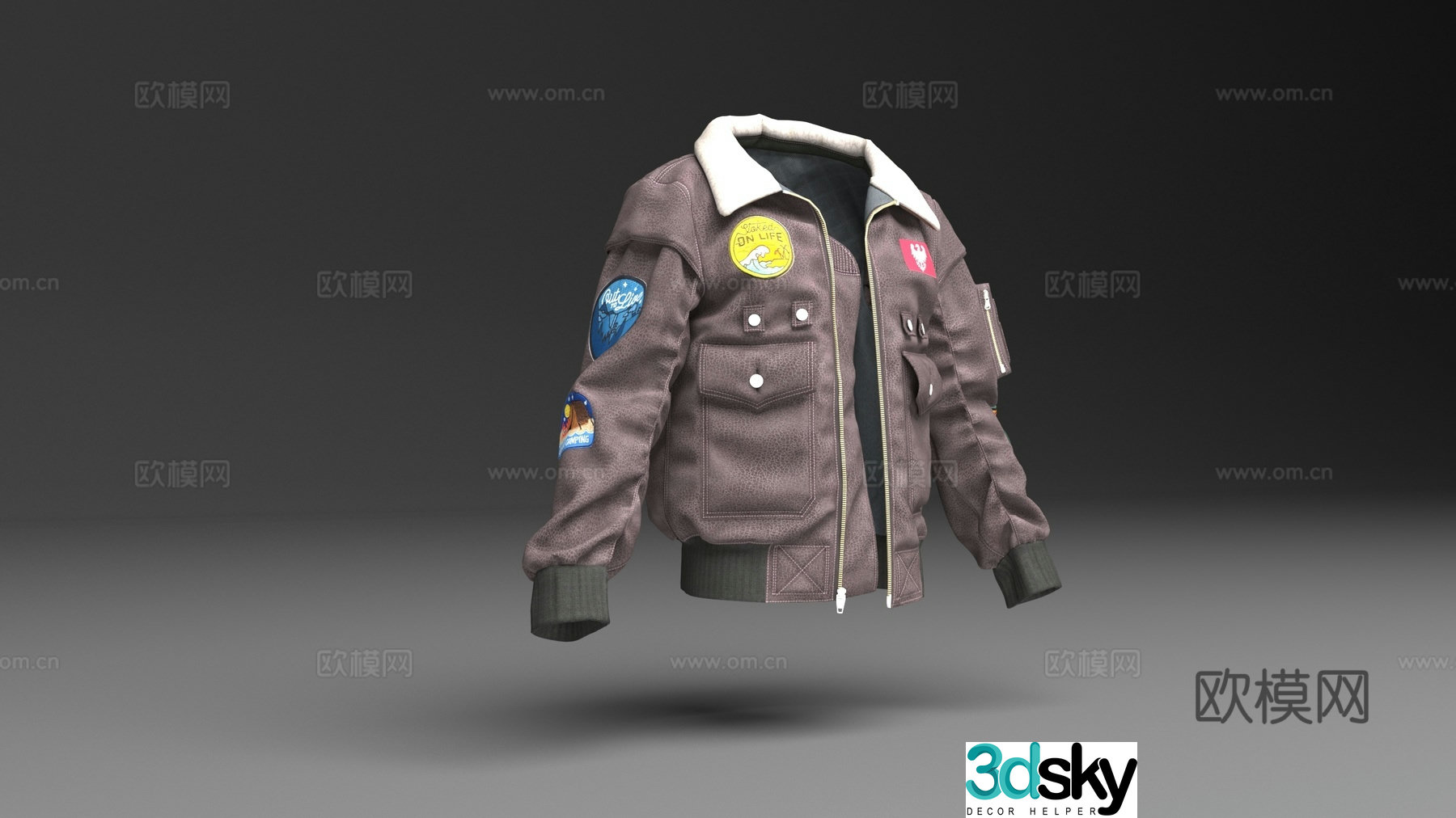 Boat Jacket 3d Model