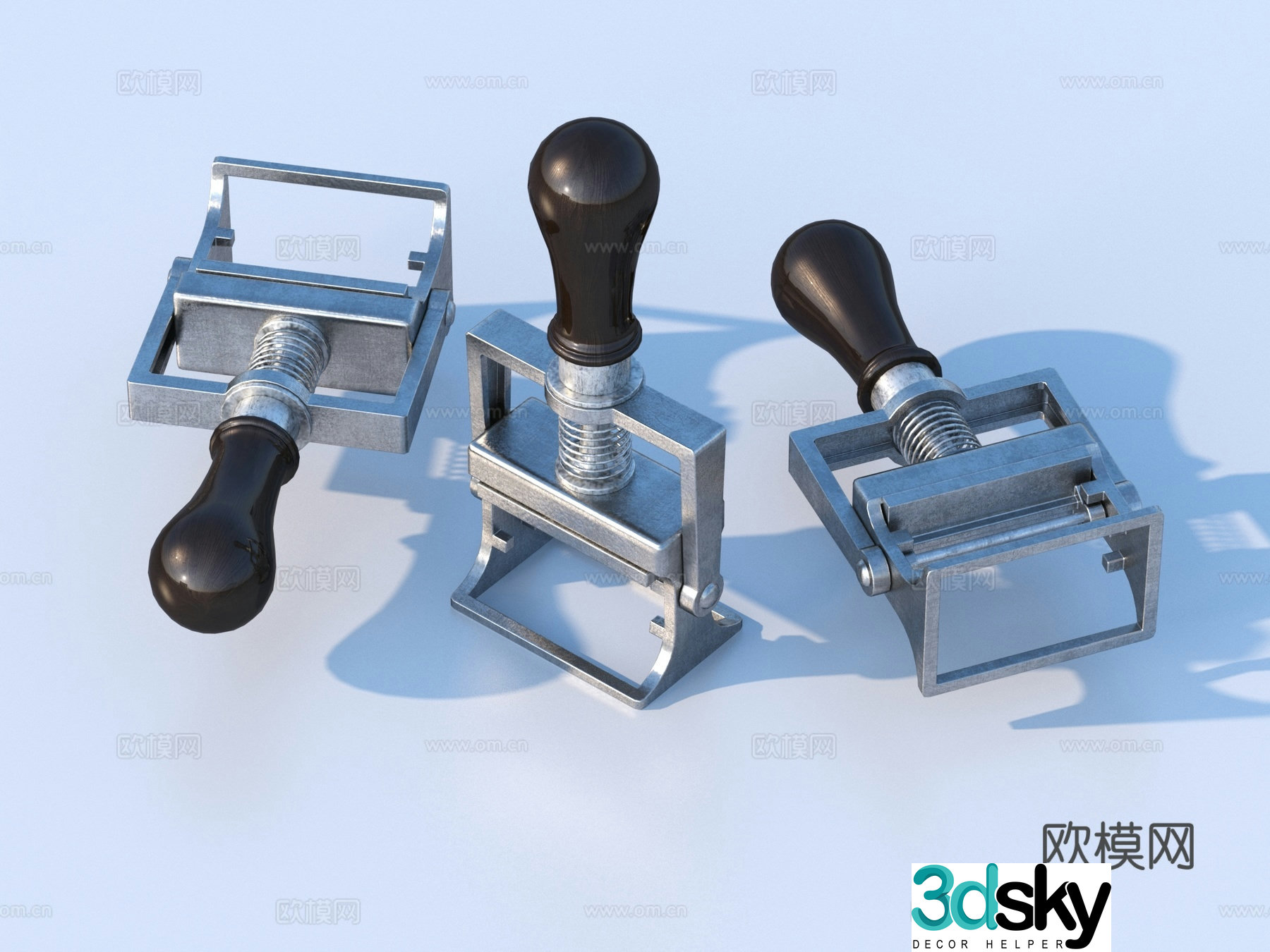 Seal Official Seal Sketch 3D Model