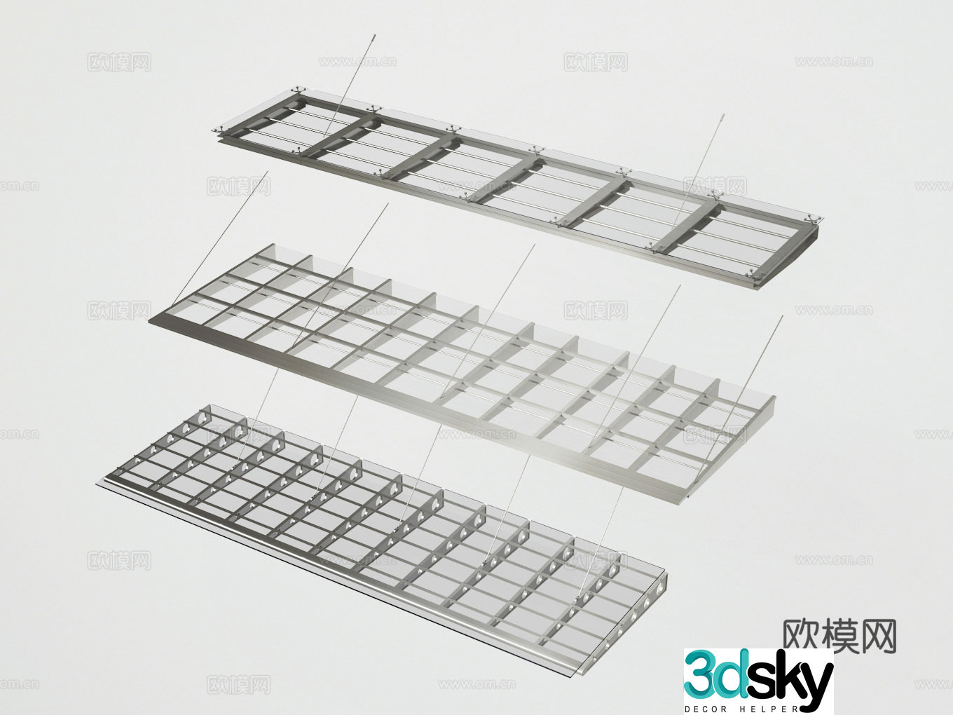 Glass shed 3d model