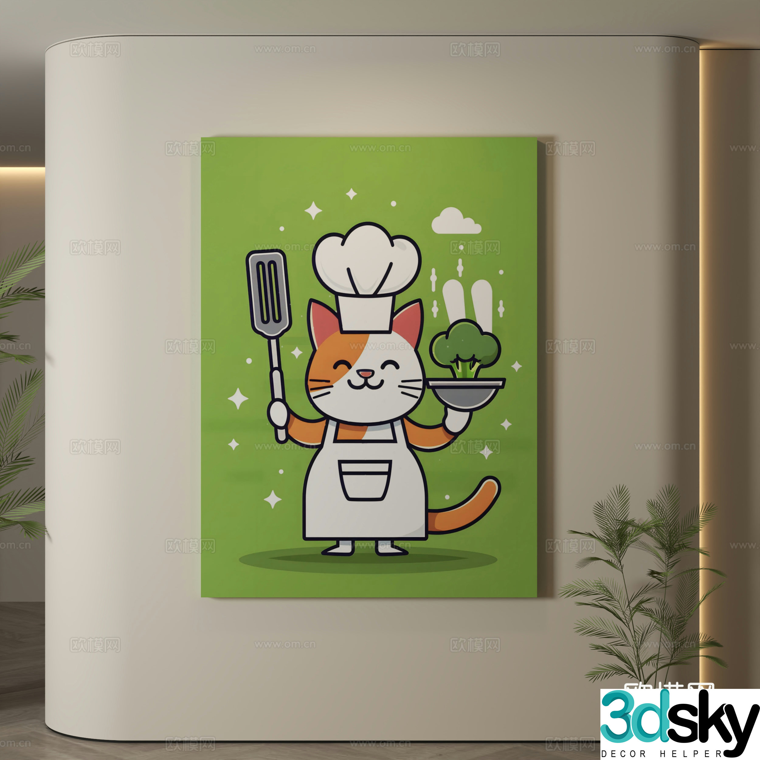 Modern hanging paintings Children’s room hanging paintings Children’s room decoration paintings Children’s room cartoon hanging paintings Cartoon decoration 3d model