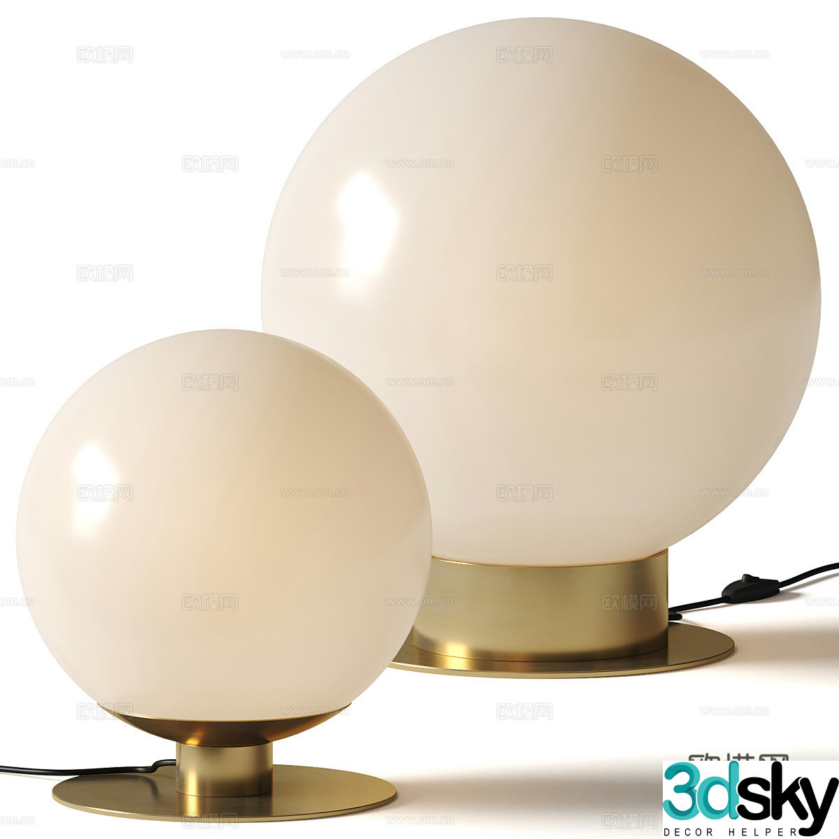Floor lamp 3d model