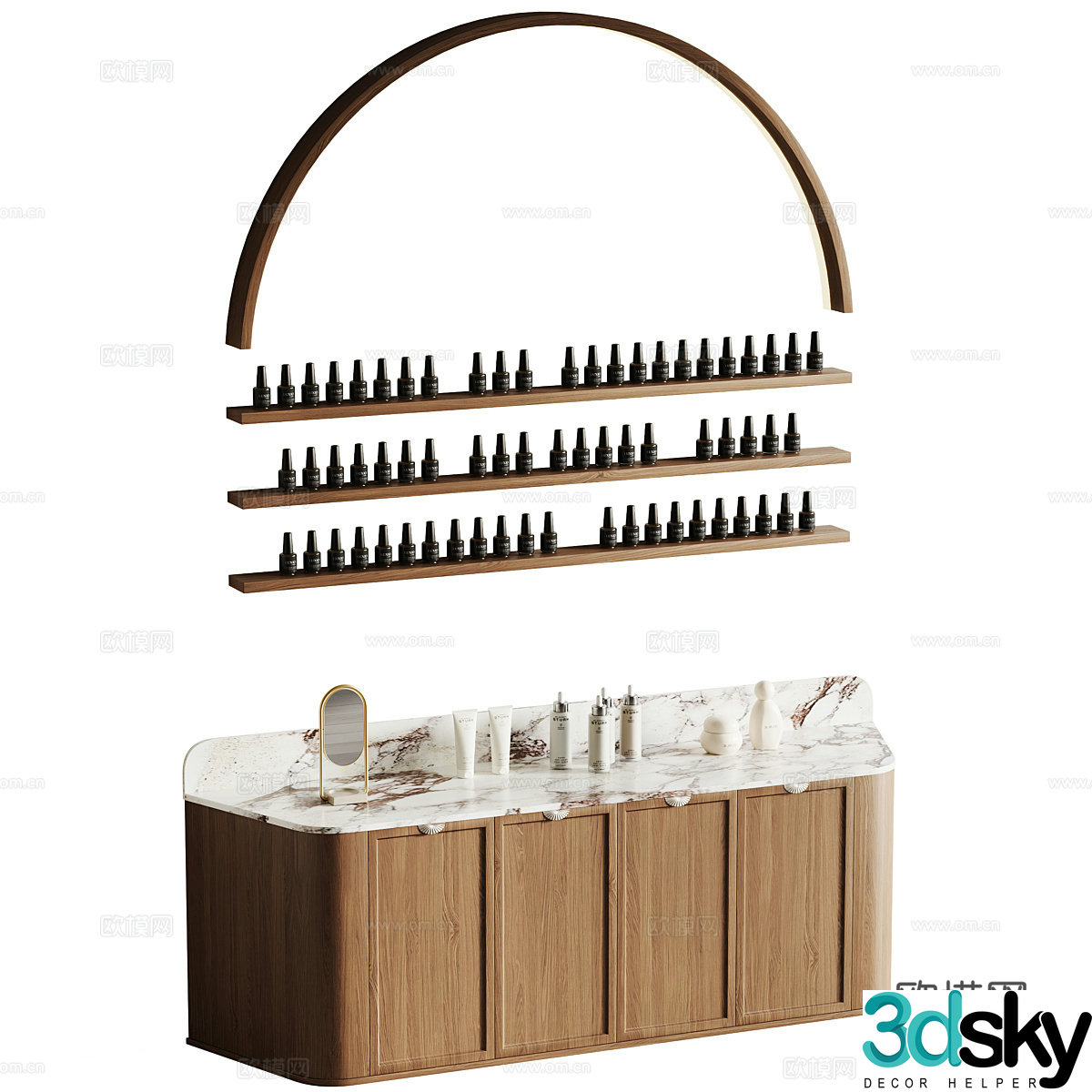 Beauty salon 3d model