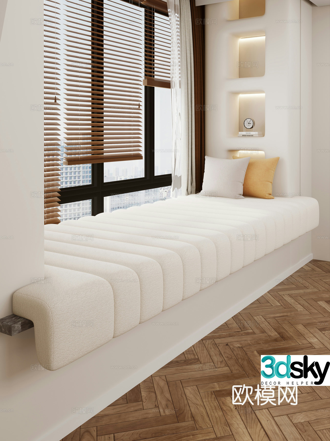 Balancing window mat Balancing window cabinet Catering mat 3d model