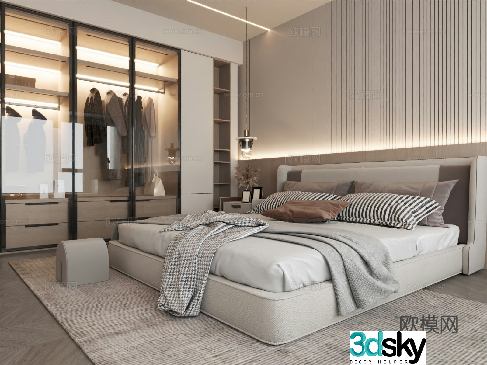 Modern children’s toy room children’s entertainment room daughter’s room 3d model