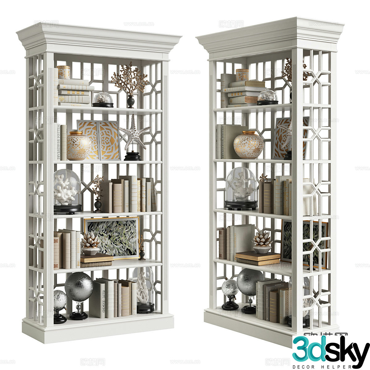 Decorative frame 3d model