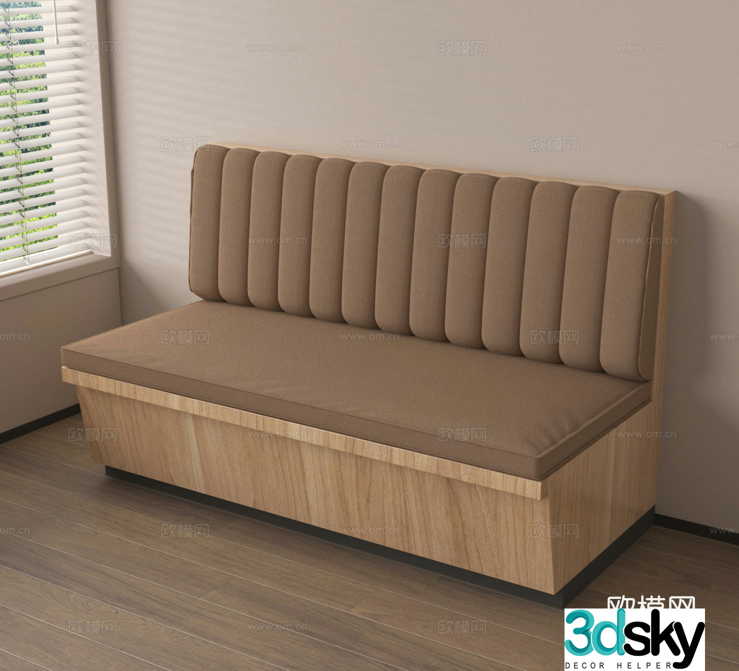 Box sofa sofa chair 3d model