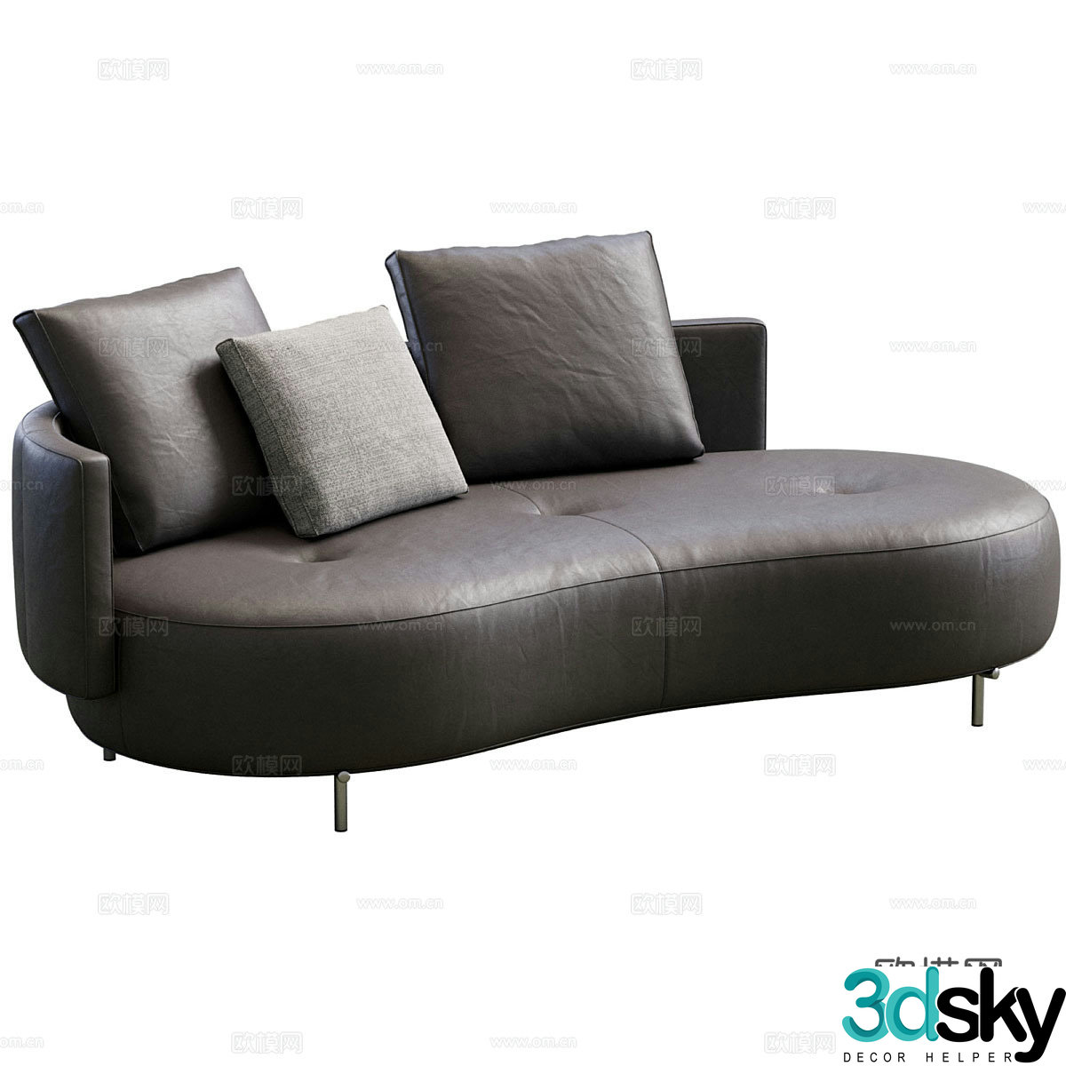 Multiplayer sofa 3d model