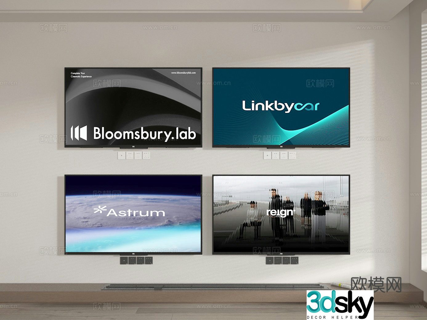 TV 3d model