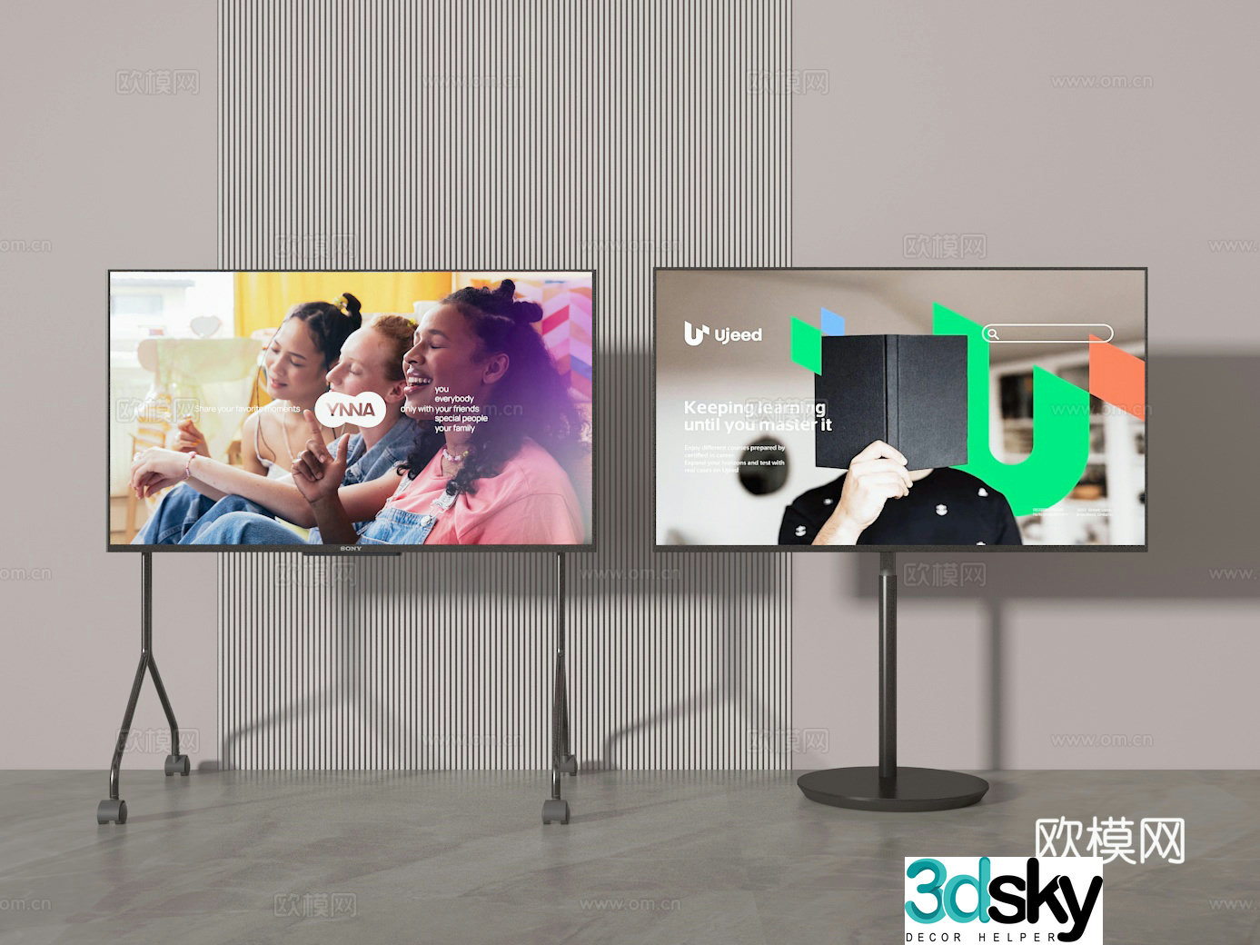 3D TV model