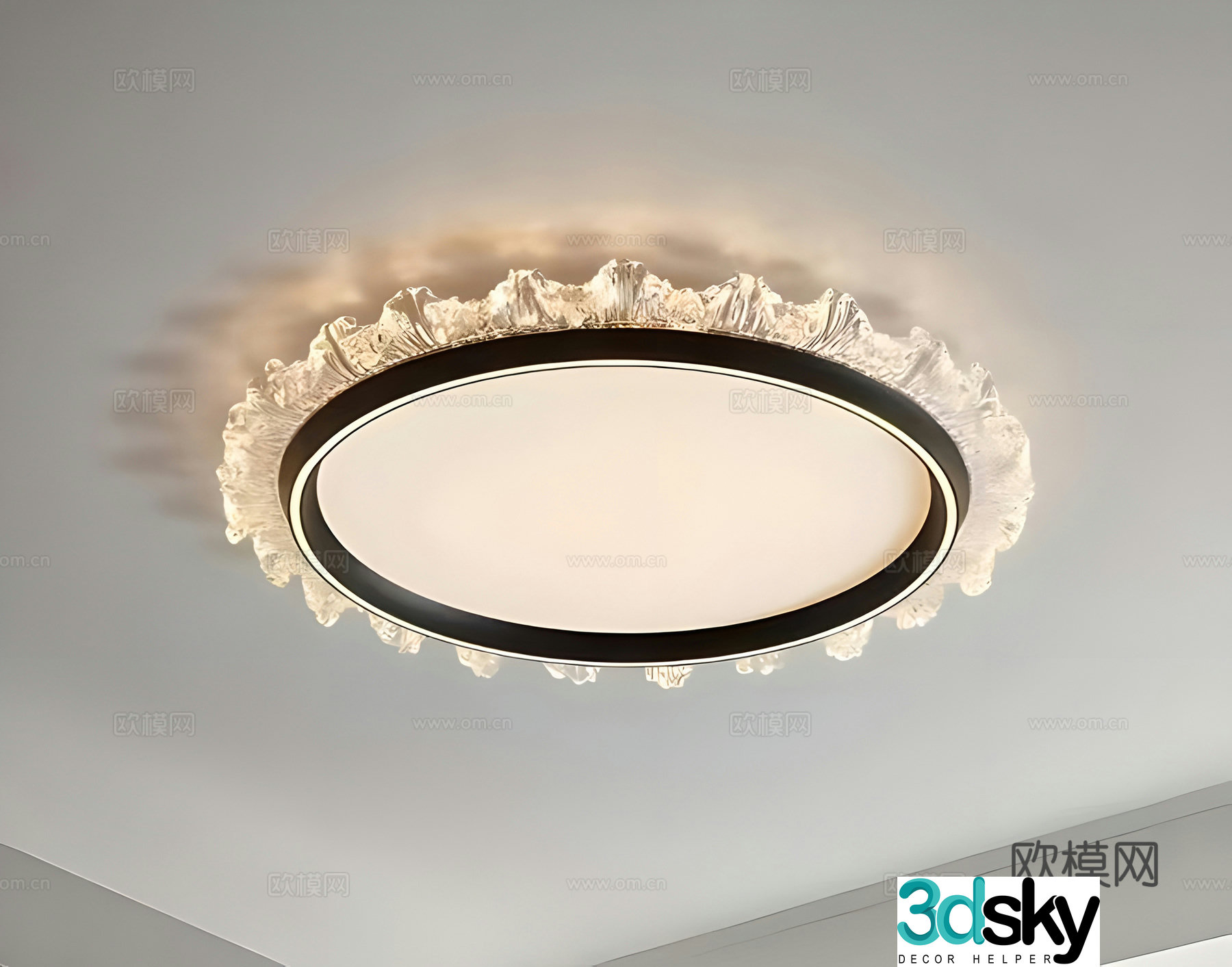 Modern ceiling light Decorative light 3d model
