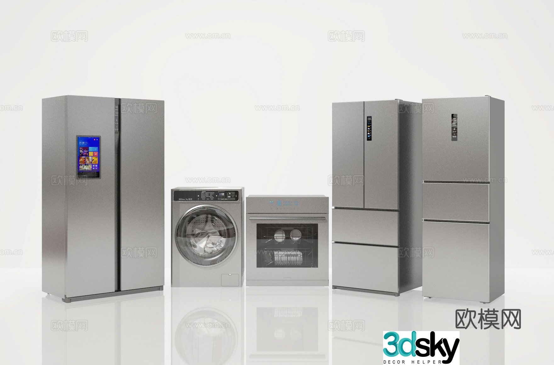 Refrigerator 3d model
