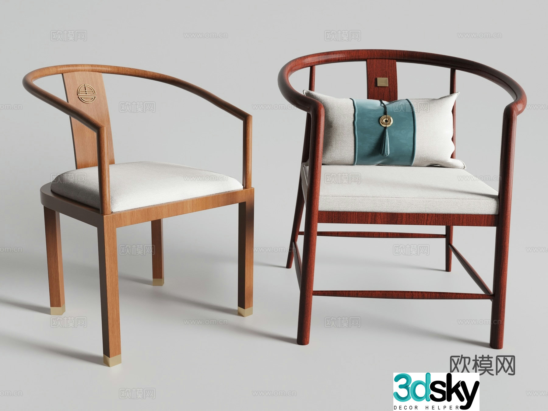 New Chinese chair 3d model