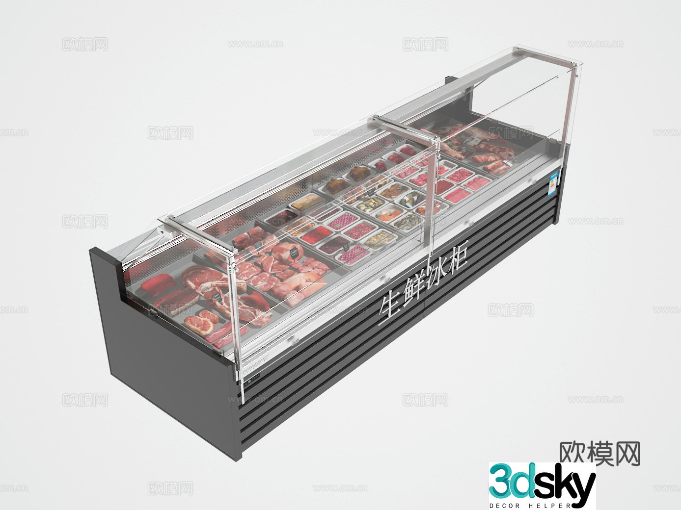 Fresh Cabinet 3D Model