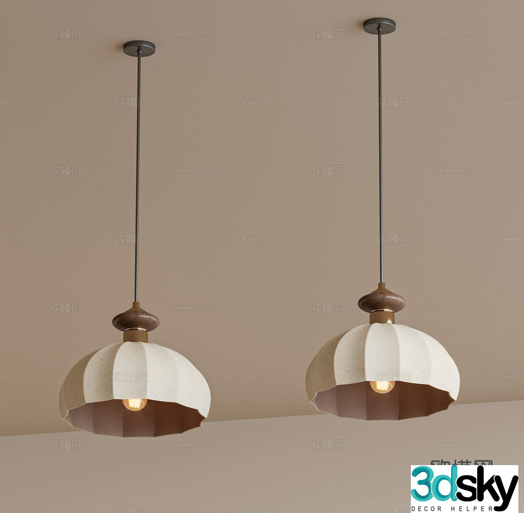 Modern medieval style chandeliers Restaurant chandeliers Bedside chandeliers Small chandeliers 3D model