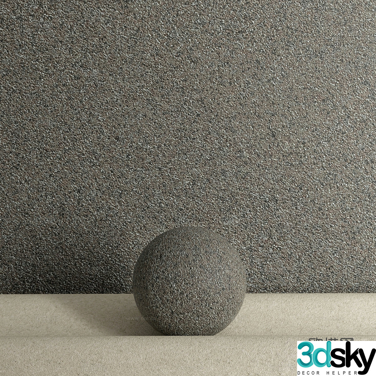 Modern simple terrazzo terrazzo simple floor tiles 3d model