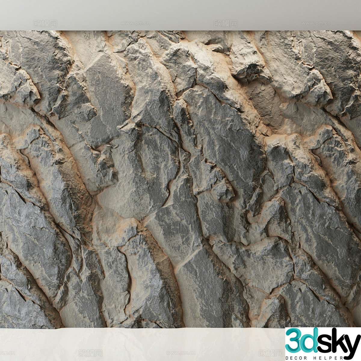 3d model of floor tiles
