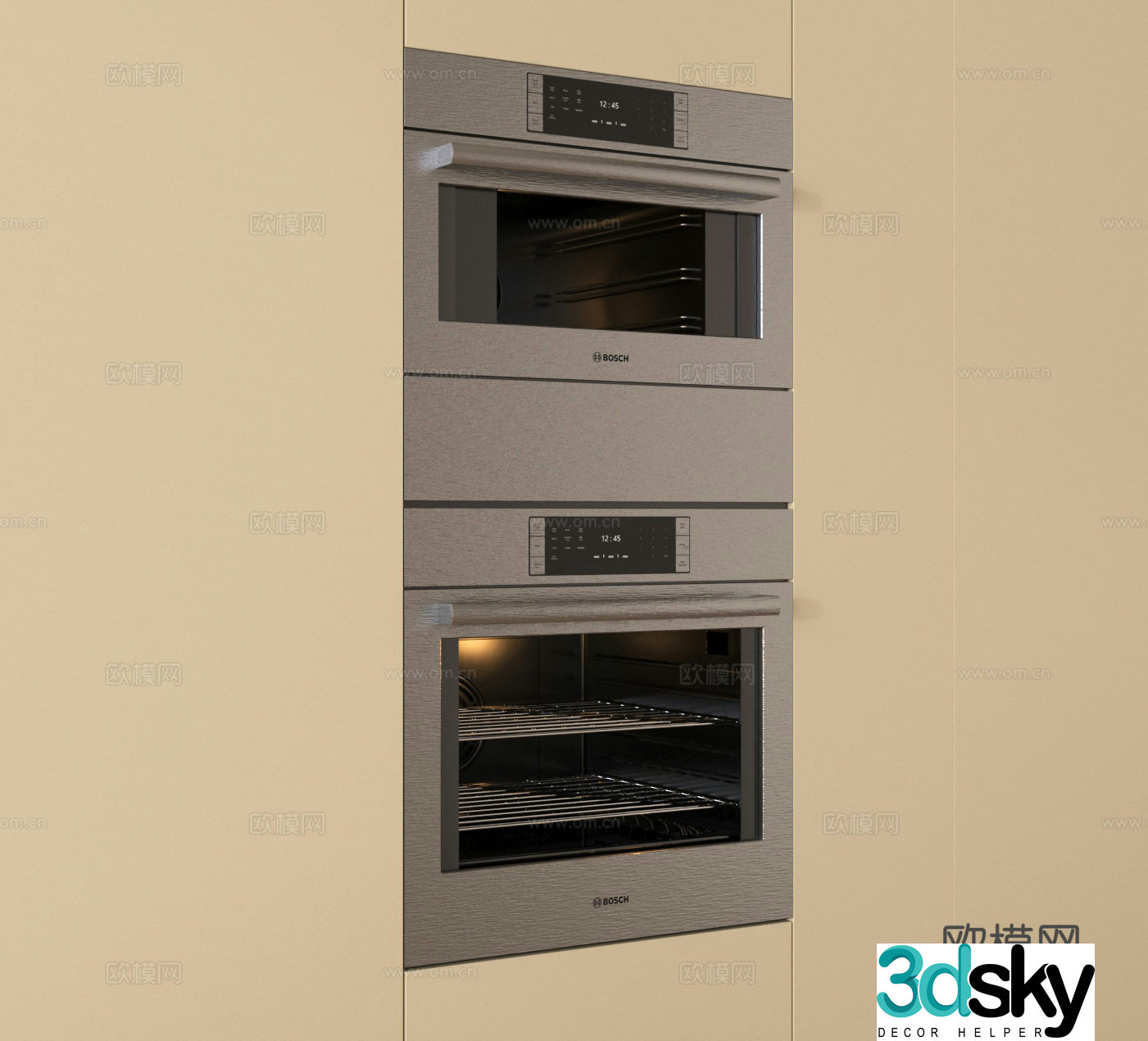 Oven Steaming and Baking Machine Steaming Box 3D Model