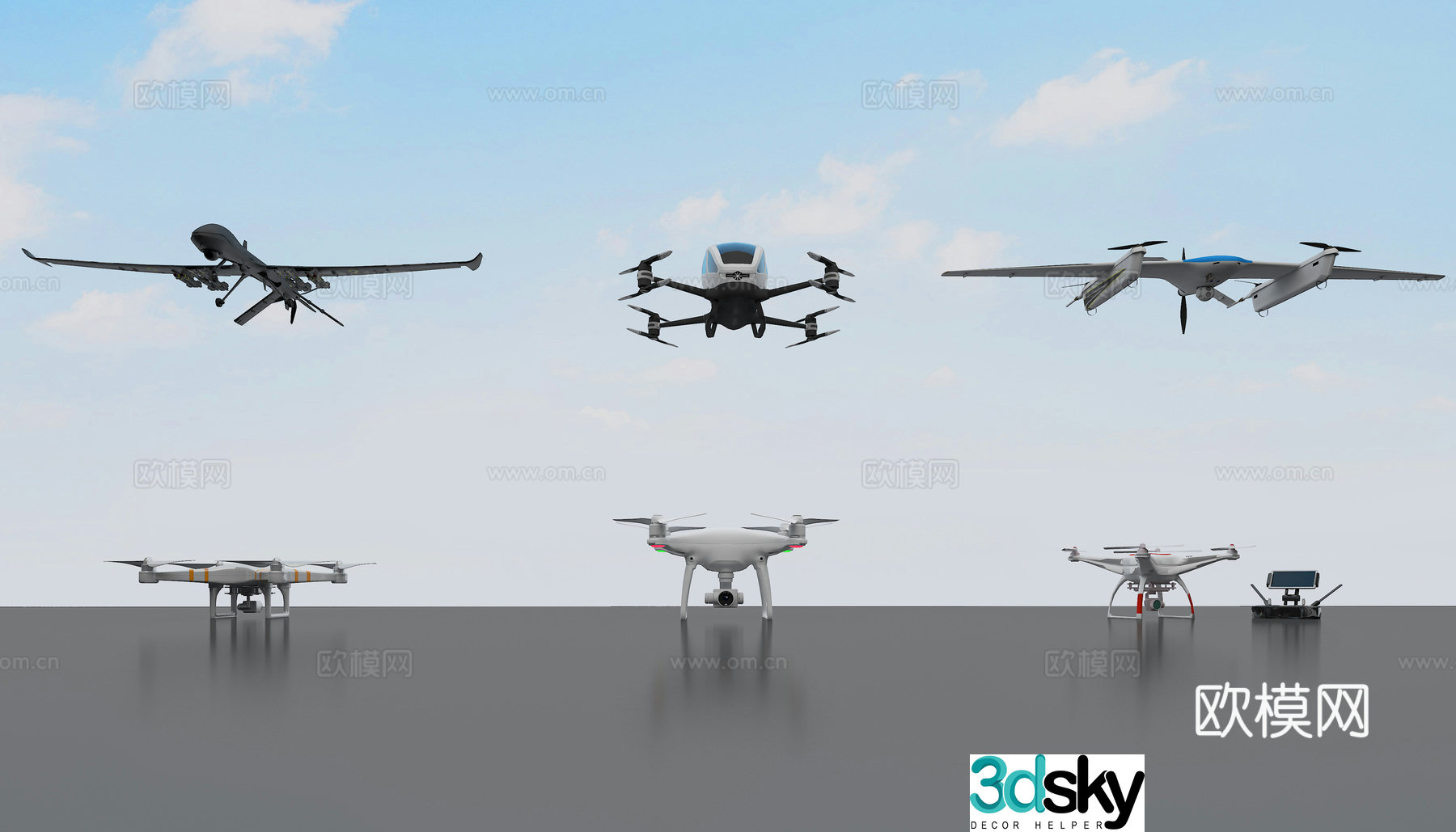 Drone 3D model