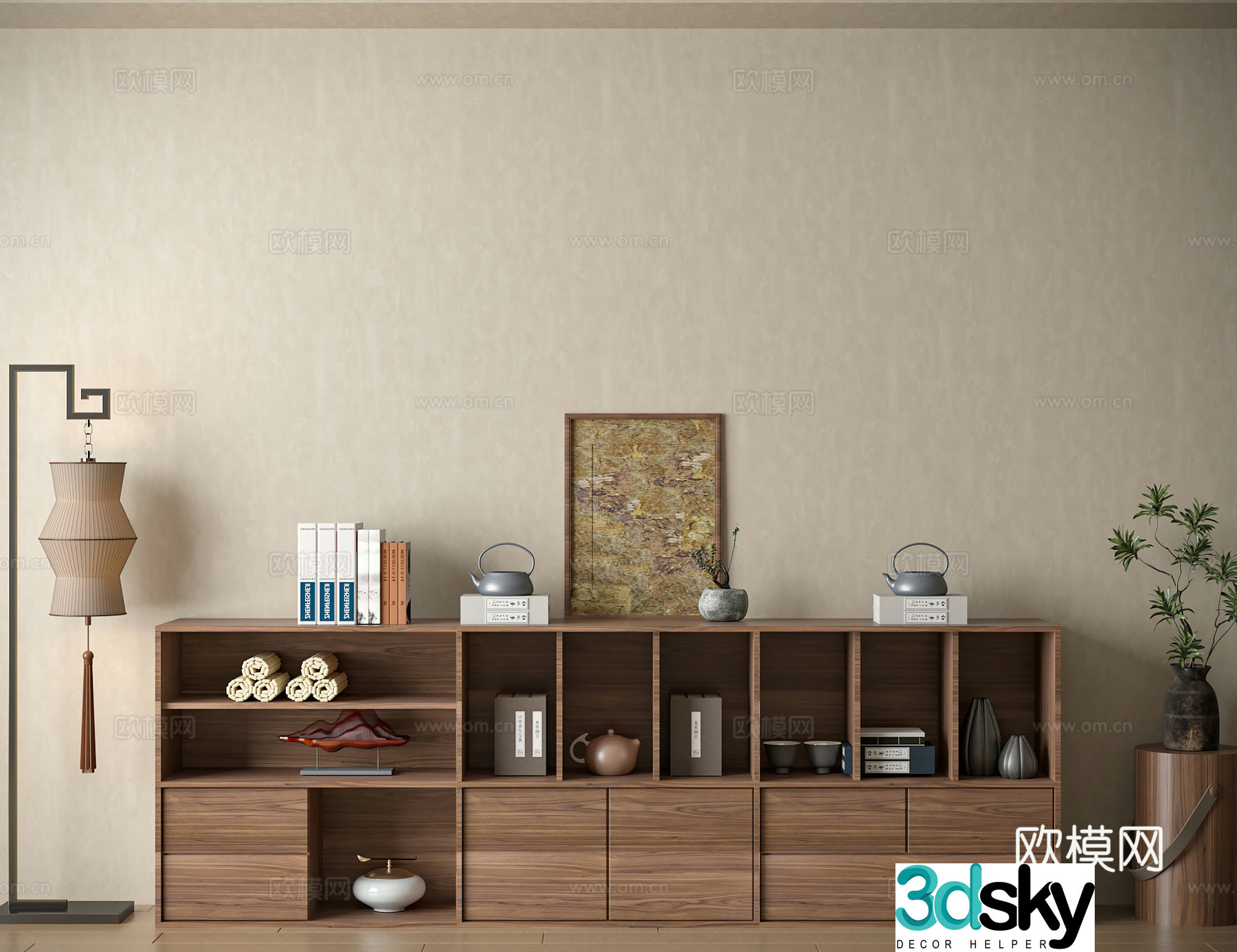 Song’s aesthetic cabinet 3D model