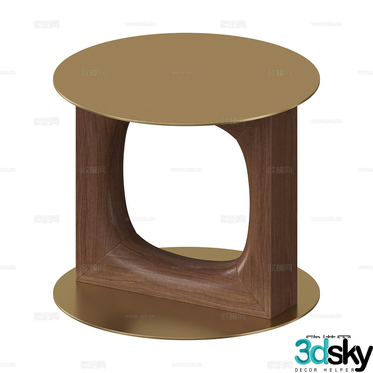 3D model of side angle angle