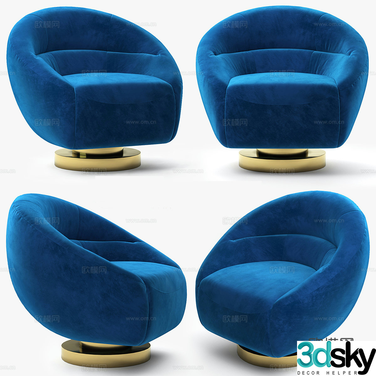 Basic Home Page 3D Model