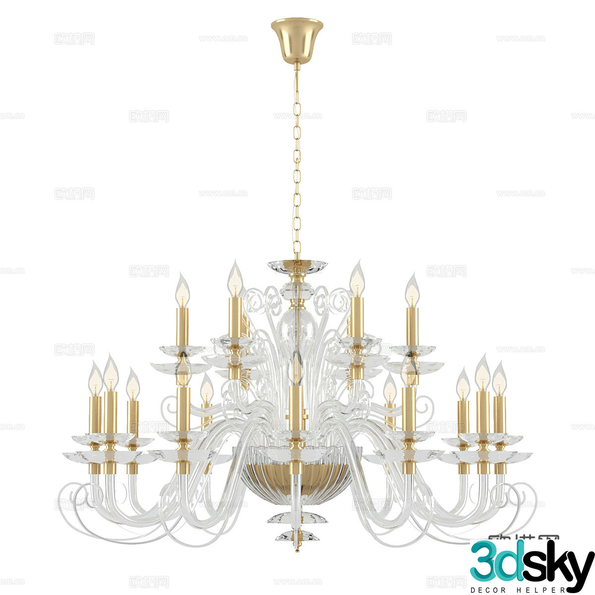 Chandelier 3d model