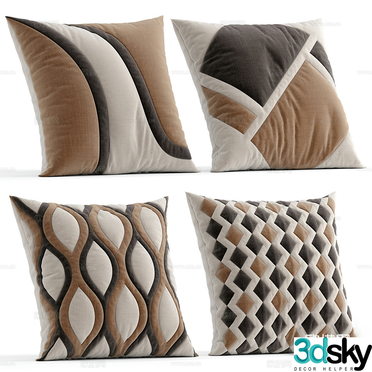 Decorative pillow 273d model