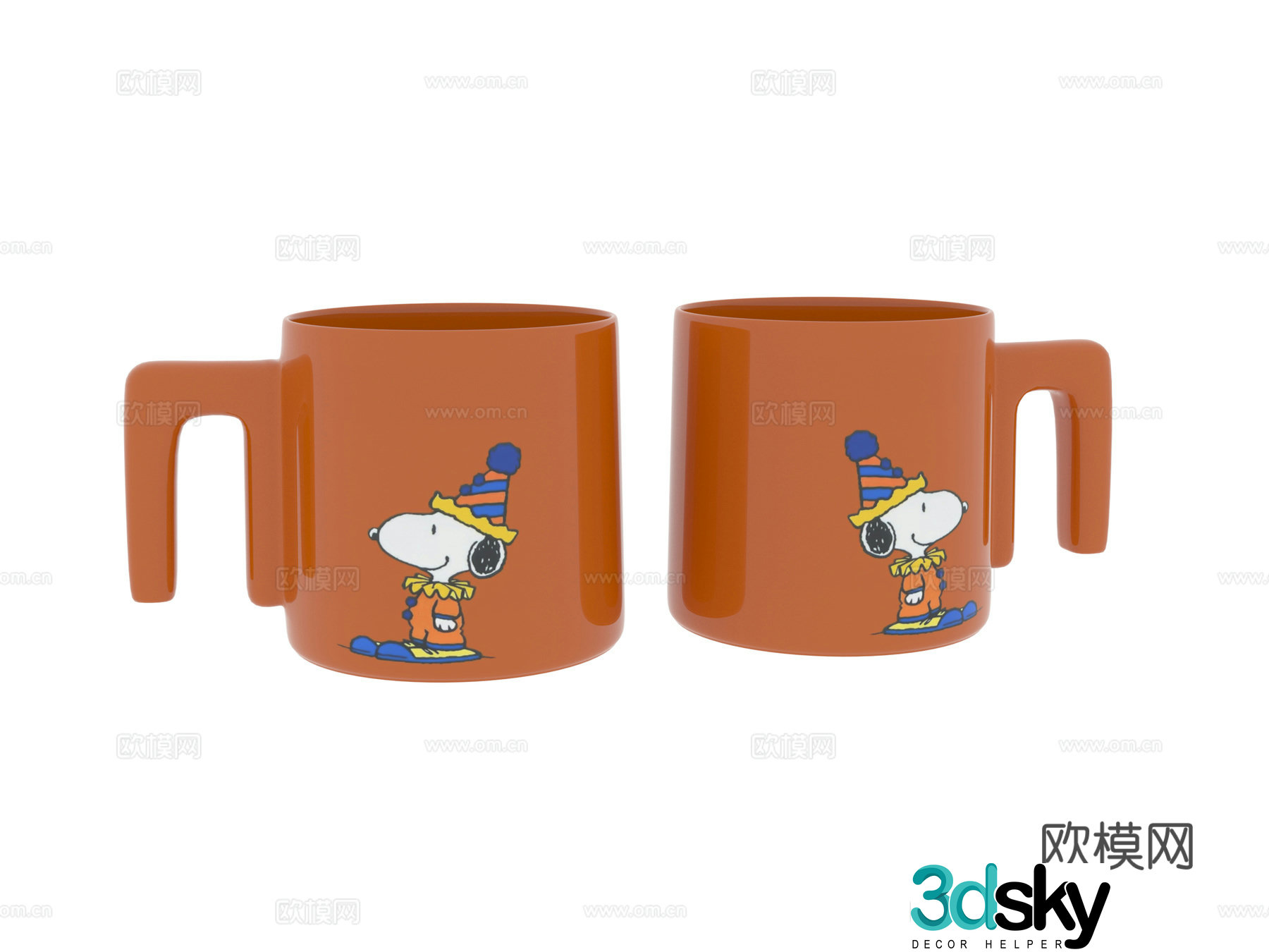 Daily necessities cup 3d model