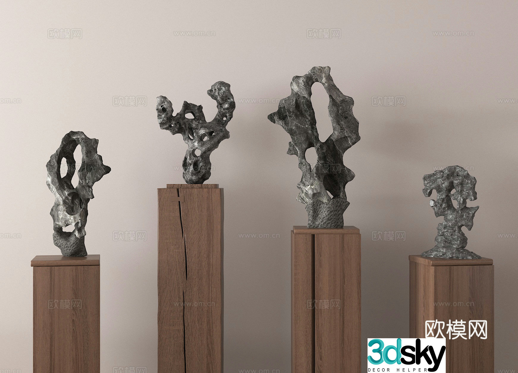 Sculpture Ornament 3D Model