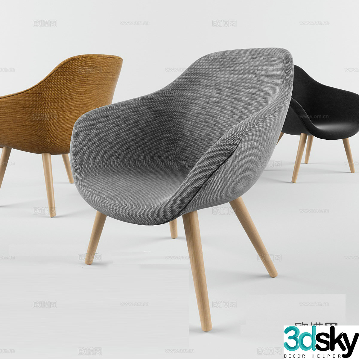 HAY leisure chair AAL823d model